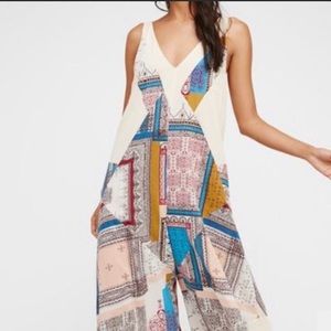 All patched up jumpsuit